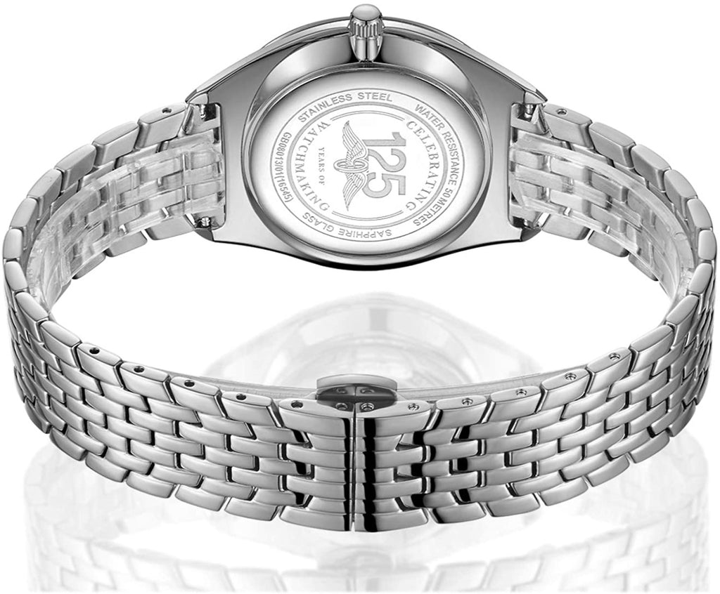 Rotary Men's Ultra Slim Stainless Steel Bracelet Watch GB08010/01