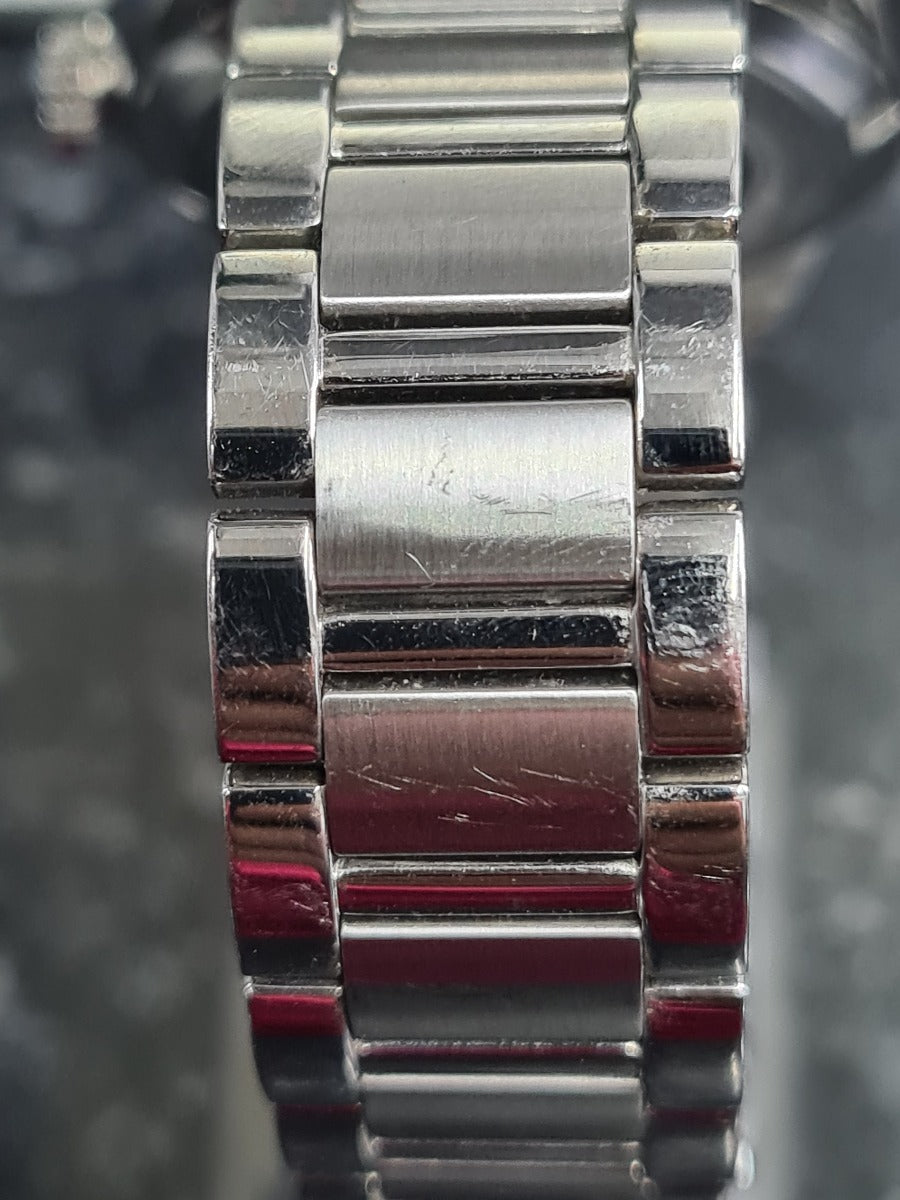 Rotary Men's Automatic Watch with Black Dial and Silver coloured Bracelet GB90184/19