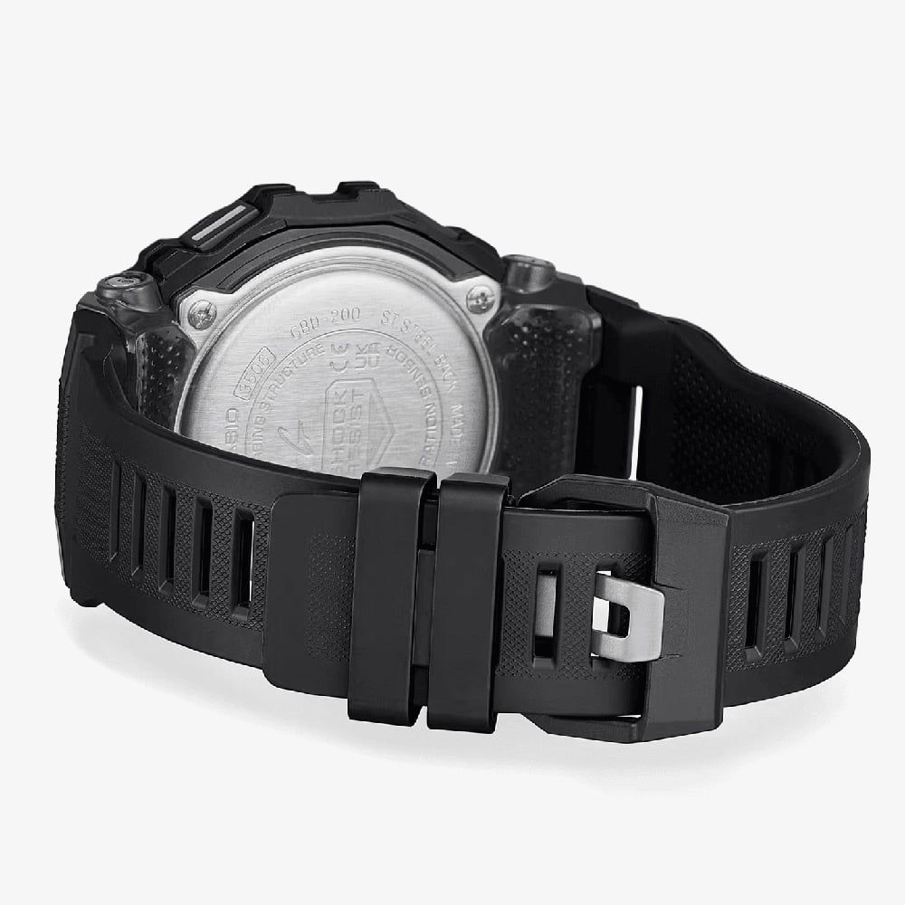 Casio G-Shock Mens Analogue-Digital Watch with Black Dial and Black Strap GBD-200-1A1ER