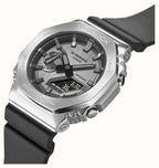 Casio G-Shock Mens Analogue-Digital Watch with Grey Dial and Black Strap GM-2100-1AER