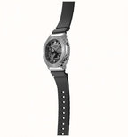 Casio G-Shock Mens Analogue-Digital Watch with Grey Dial and Black Strap GM-2100-1AER