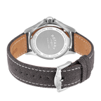 Rotary Mens Pilot Watch with Grey Dial and Grey Canvas Strap GS00473/48