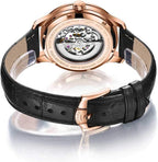 Rotary Men Automatic Watch with Silver Dial and Black Strap GS02942/01