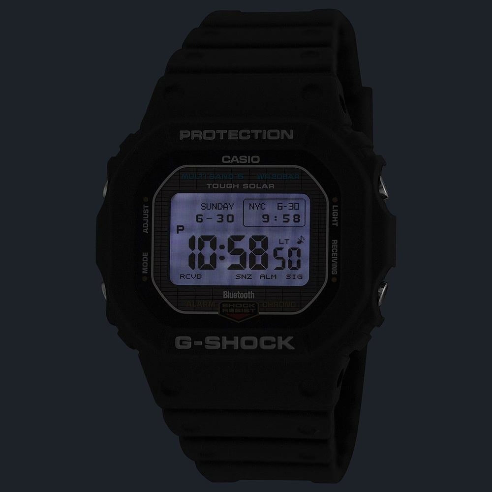Casio G-Shock Mens Digital Watch with Black Dial and Black Strap GW-BX5600-1ER