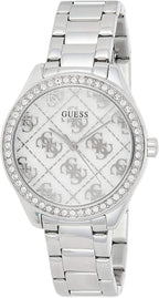 Guess Ladies Watch with Silver Dial and Silver Bracelet GW0001L1