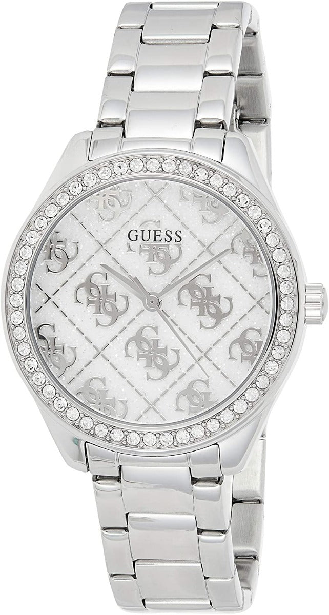 Guess Ladies Watch with Silver Dial and Silver Bracelet GW0001L1