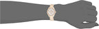Guess Ladies Sugar Watch with White Dial and Rose Gold Bracelet GW0001L3