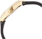 Guess Cosmo Ladies Watch with Gold Dial and Black Silicone Strap GW0034L1