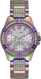 GUESS Ladies Watch with Stone Set Dial and Stainless Steel Strap GW0044L1