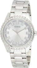 Guess Ladies Watch with Silver Dial and Stainless Steel Strap GW0111L1