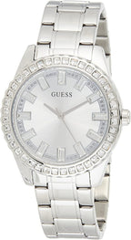 Guess Ladies Watch with Silver Dial and Stainless Steel Strap GW0111L1