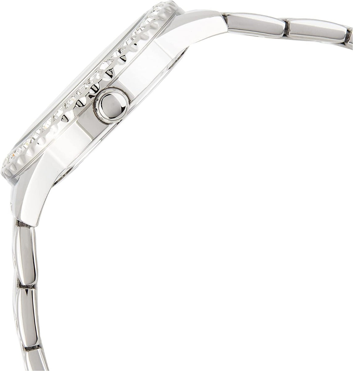 Guess Ladies Watch with Silver Dial and Stainless Steel Strap GW0111L1