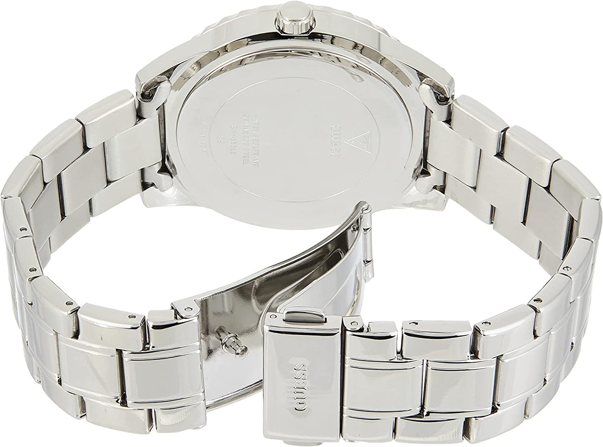 Guess Ladies Watch with Silver Dial and Stainless Steel Strap GW0111L1
