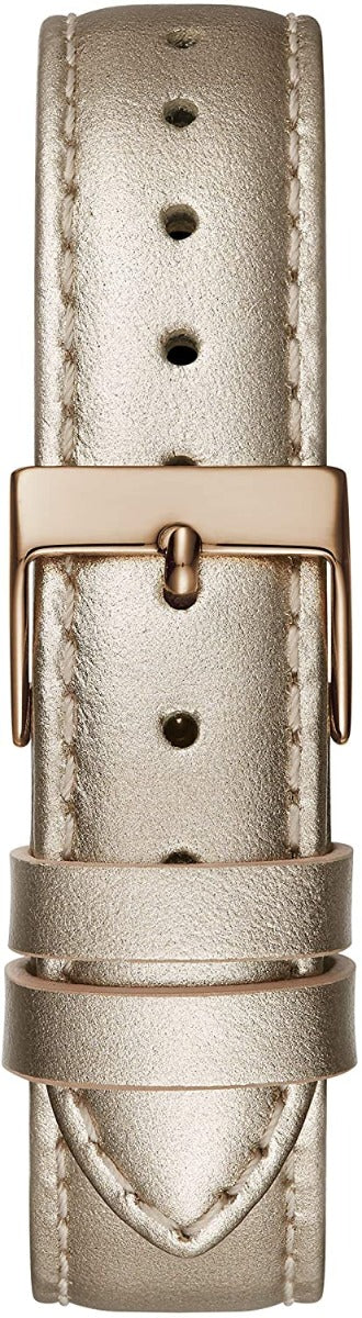 Guess Terrace Ladies Watch with Beige Strap and White Dial GW0116L1
