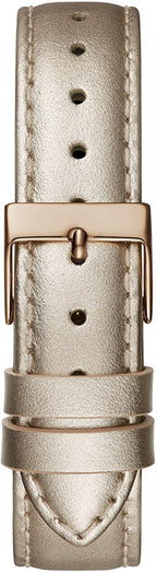 Guess Terrace Ladies Watch with Beige Strap and White Dial GW0116L1