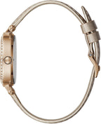 Guess Terrace Ladies Watch with Beige Strap and White Dial GW0116L1