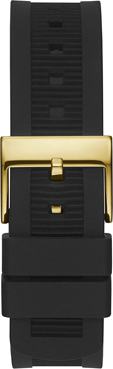 Guess Zip Mens Digital Watch with Black Silicone Strap GW0272G2