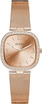 Guess Ladies Watch with Rose Gold Dial and Bracelet GW0354L3