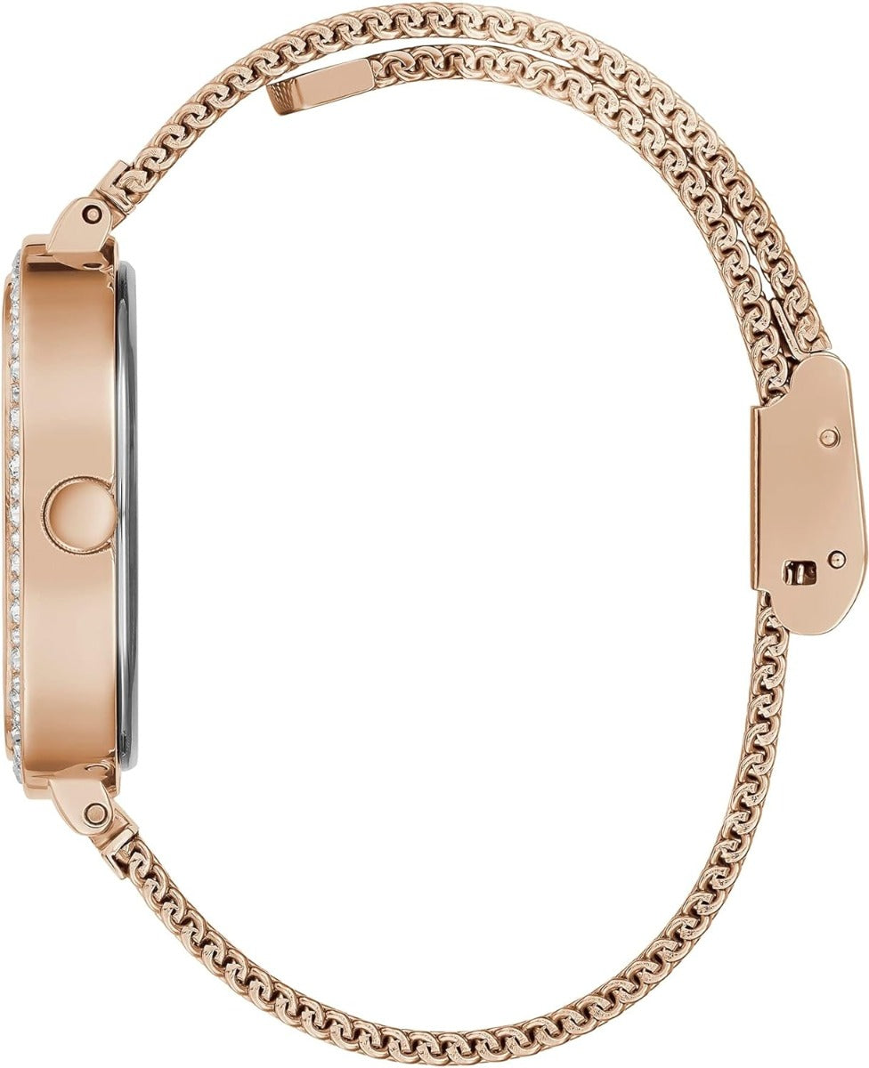 Guess Ladies Watch with Rose Gold Dial and Bracelet GW0354L3