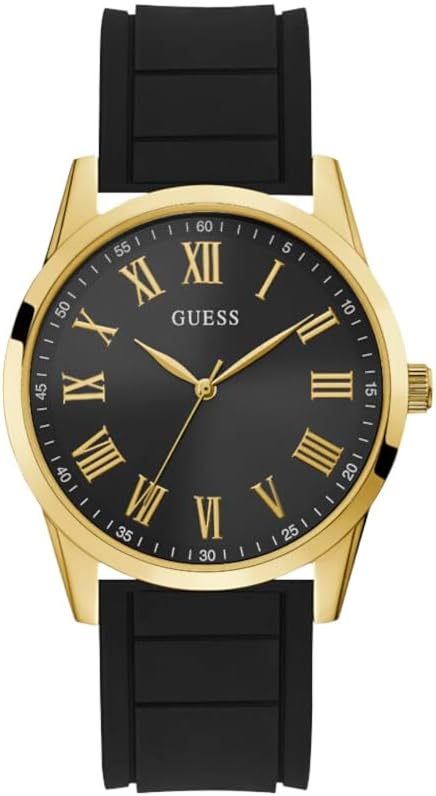 Guess Charter Men's Watch with Black Silicone Strap GW0362G3