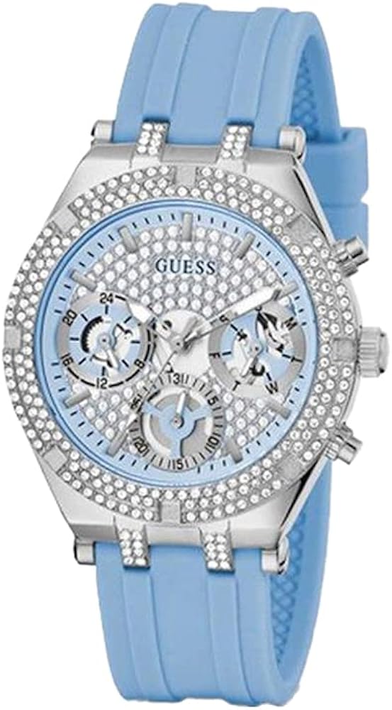 GUESS Ladies Watch with Blue Dial and Blue Strap GW0407L1