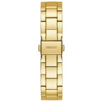 GUESS Ladies Watch with White Dial and Gold Bracelet GW0410L2