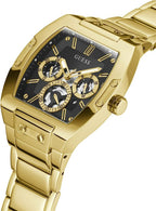 Guess Men's Watch with Black Dial and Gold Dial GW0456G1