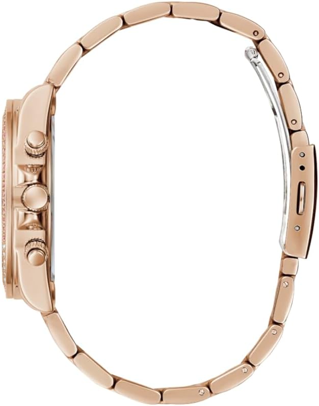 GUESS Ladies Watch with Rose Gold Bracelet GW0483L3