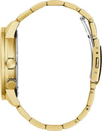 Guess Mens Watch with Gold Dial and Gold Bracelet GW0490G2
