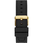Guess Headline Men's Watch with Green Dial and Black Silicone Strap GW0571G3