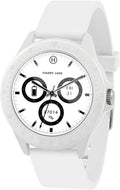 Harry Lime Smart Watch with Interchangeable Dial and White Silicone Strap HA07-2000