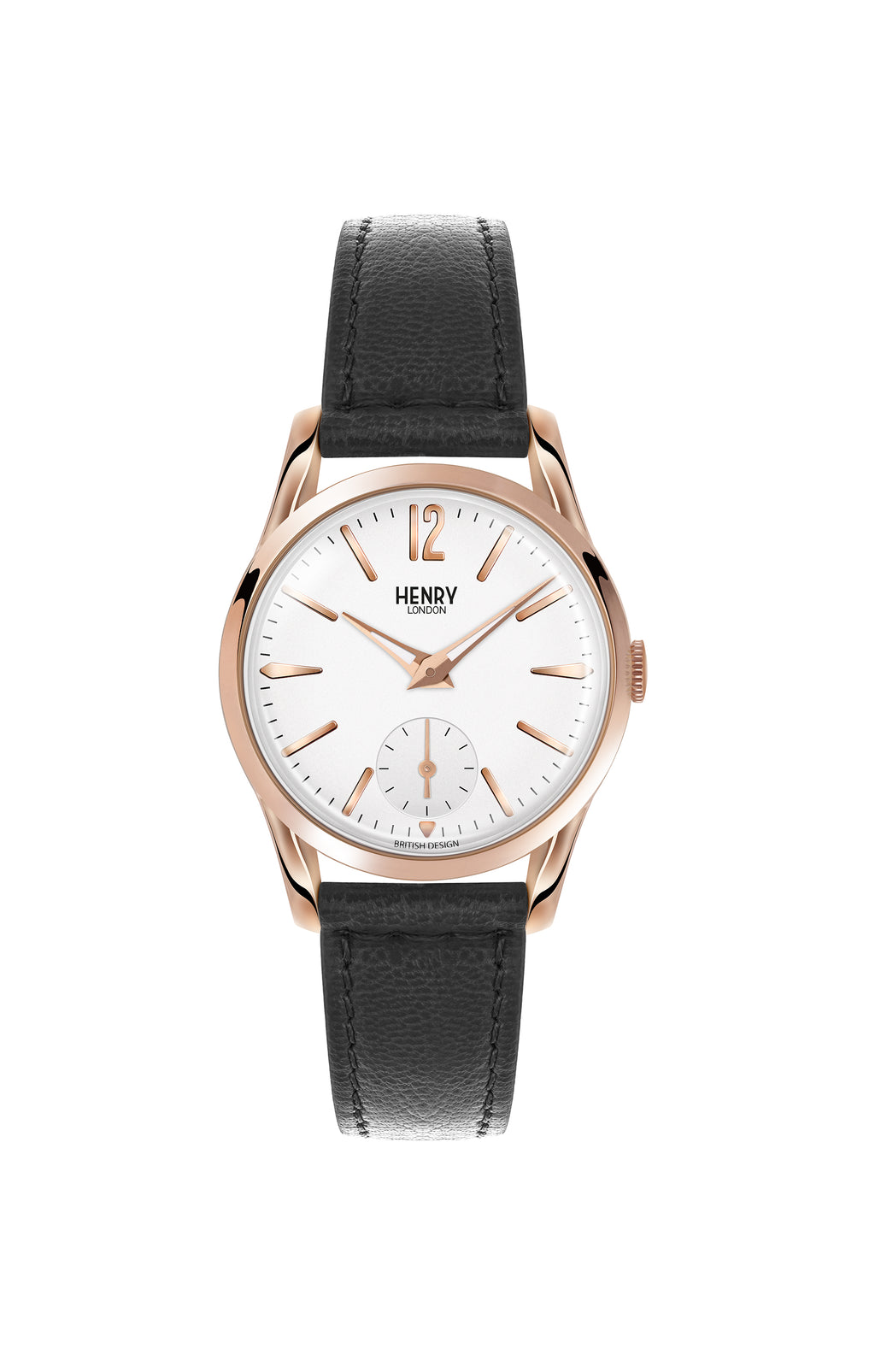 Henry London HL30-US-0024 Ladies Richmond White Black Watch