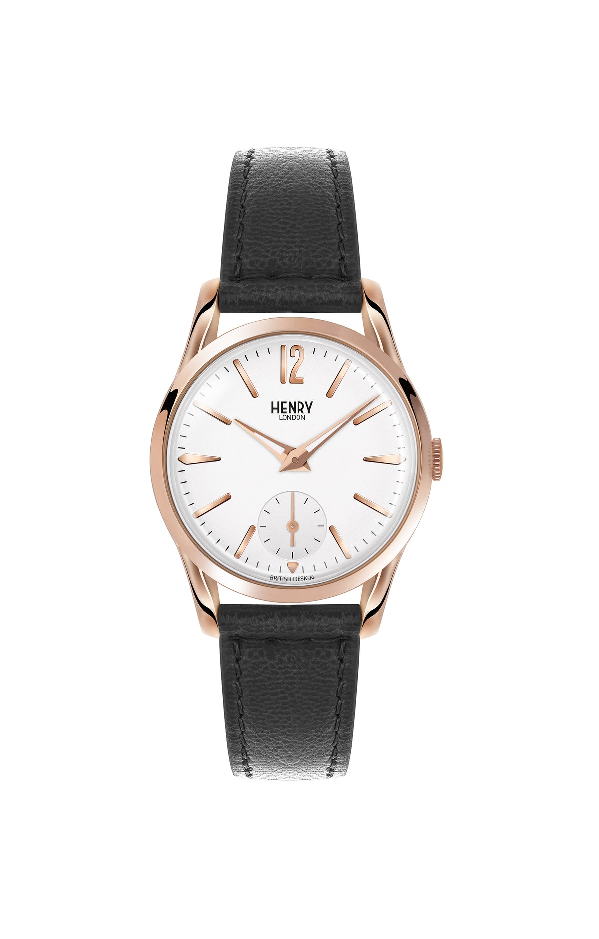 Henry London HL30-US-0024 Ladies Richmond White Black Watch
