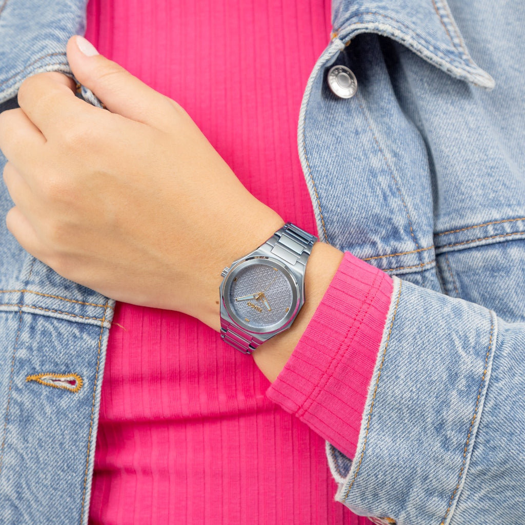 HUGO Ladies Watch with Blue Dial and Blue Strap 1540176