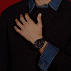 HUGO Mens Watch with Black Dial and Black Strap 1530370