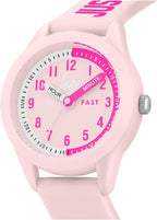 Hype Girls Watch with Pink Time Teacher Dial and Pink Silicone Strap HYK001P