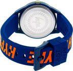 Hype Kids Watch with Blue Silicone Strap and Navy Dial HYK022UO