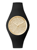 Ladies Ice Glitter Black Silicon Strap Watch ICE.GT.BGD.S.S.15