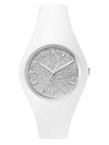 Ladies Ice Glitter White Silicon Strap Watch ICE.GT.WSR.S.S.15