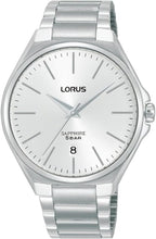 Lorus Mens Classic Watch with Silver Dial and Silver Bracelet RS949DX9