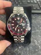Seiko 5 Sports Black Grape GMT SKX Re-interpretation Mens Watch SSK001K1
