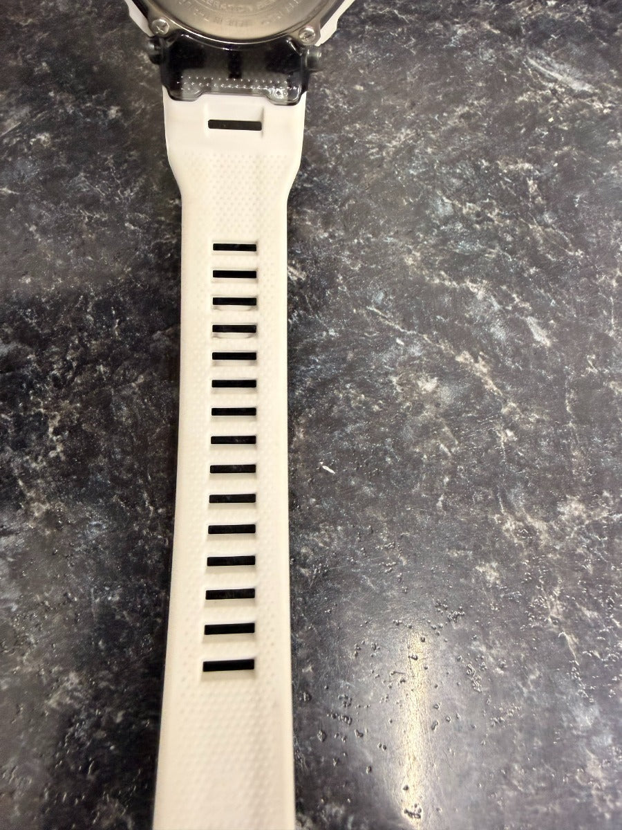 Casio G-Shock Mens Digital Watch with LED Dial and White Strap GBD-200-7ER *Refurbished*