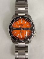 Seiko 5 Sports Special Edition Retro Colour Automatic Orange Dial Watch SRPK11K1 *Refurbished*