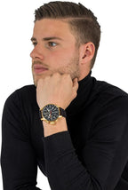 Invicta I-Force 1515 Men's Watch with Black Dial and Black Strap