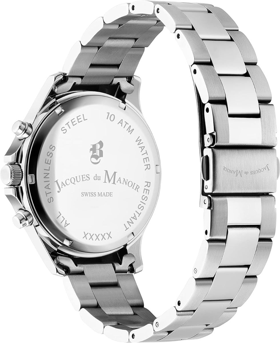 JDM Military Mens Chronograph Watch with Black Dial JDM-WG002-01