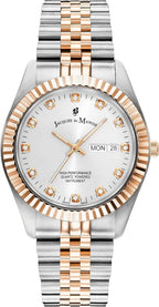 Jacques Du Manoir Inspiration Men's Watch with Silver Dial JWG00306