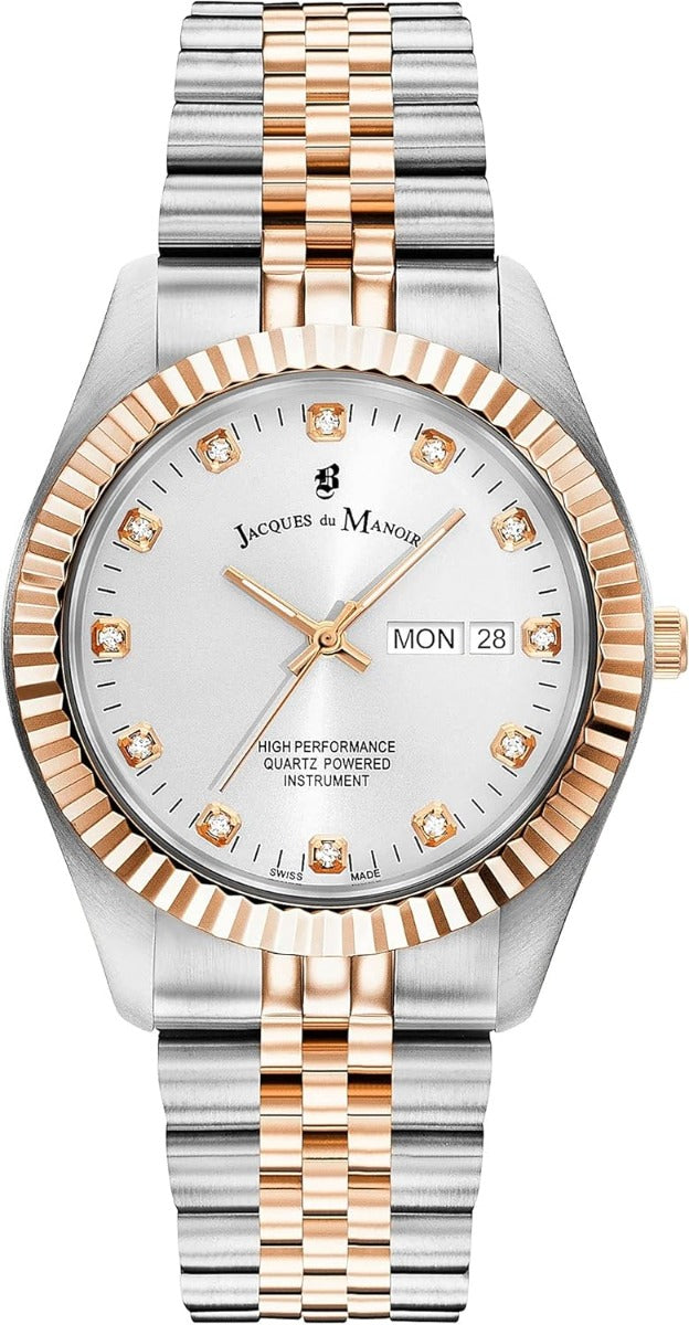 Jacques Du Manoir Inspiration Men's Watch with Silver Dial JWG00306