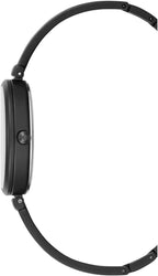 Kenneth Cole Ladies Watch with Black Dial and Black Leather Strap KC50746005