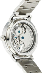 Kenneth Cole Mens Watch with Blue Dial and Silver Stainless Steel Strap KC50857003
