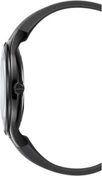 Kenneth Cole Mens Watch with Black Dial and Black Silicone Strap KC51124003